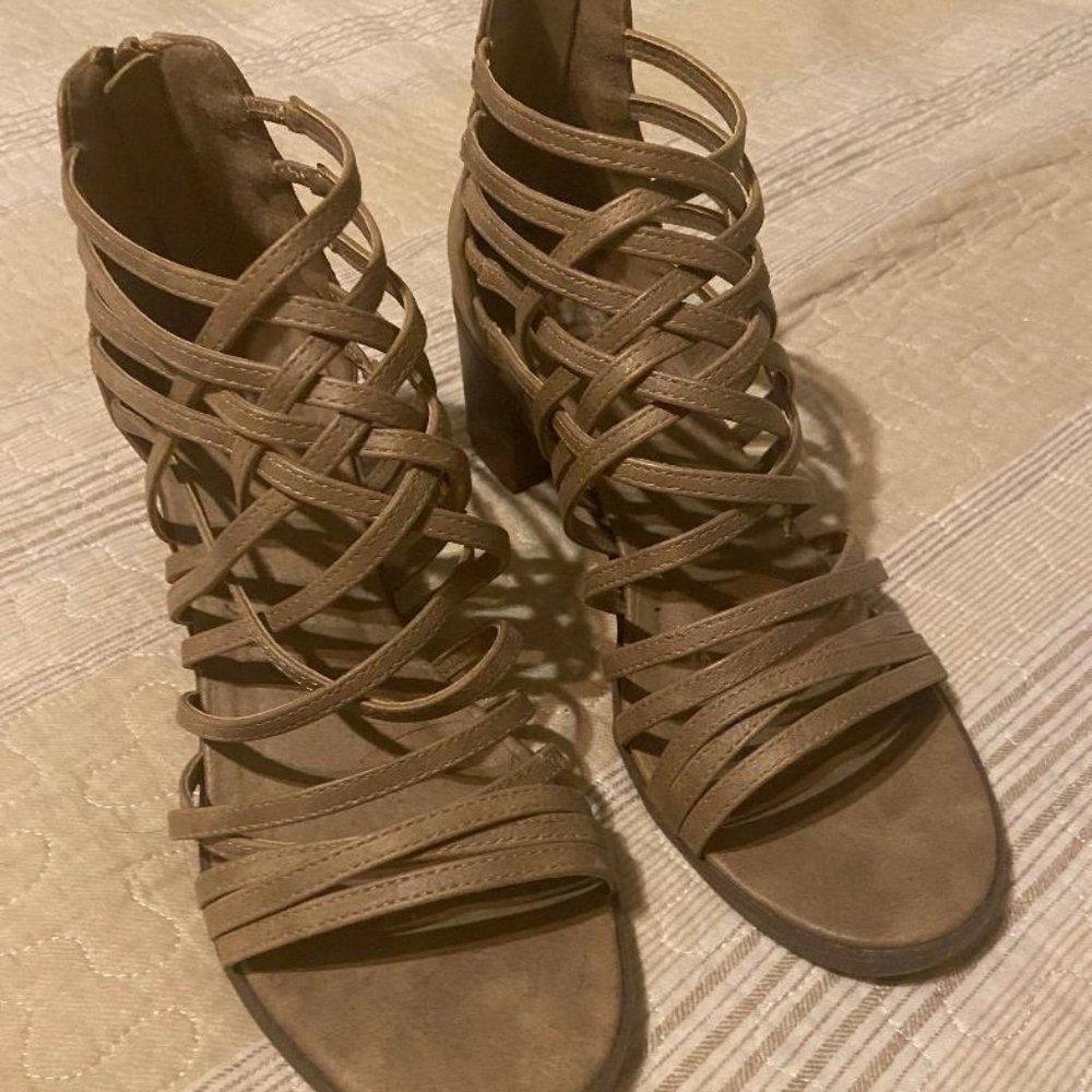 Heeled, TG brand, Gladiator Sandals